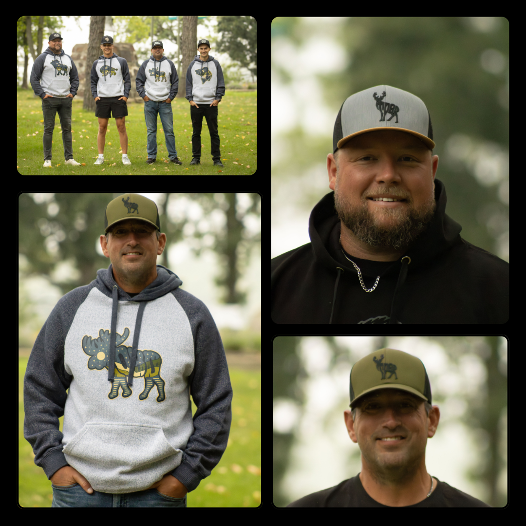 Toba White Tail Deer Snapback Hats