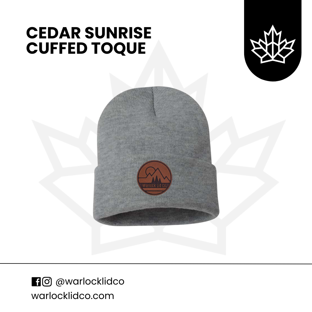 Cedar Sunrise Toque | Warlock Lid Co