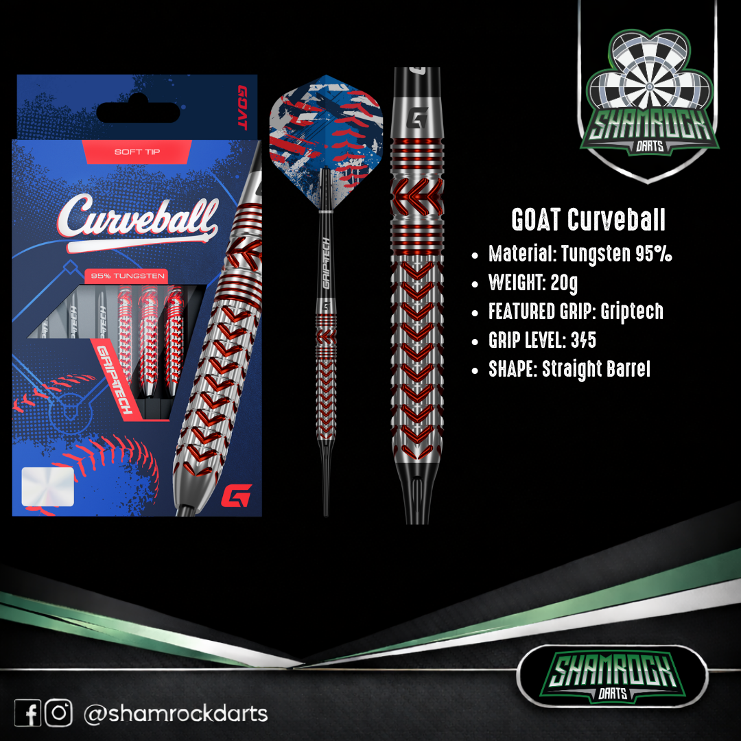 Goat Curveball Darts 20g - Soft Tip