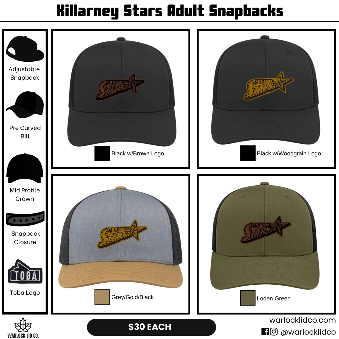 Killarney Stars Adult Snapbacks