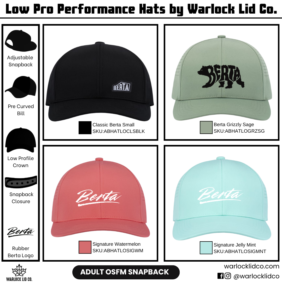 Berta Low Profile Performance Headwear