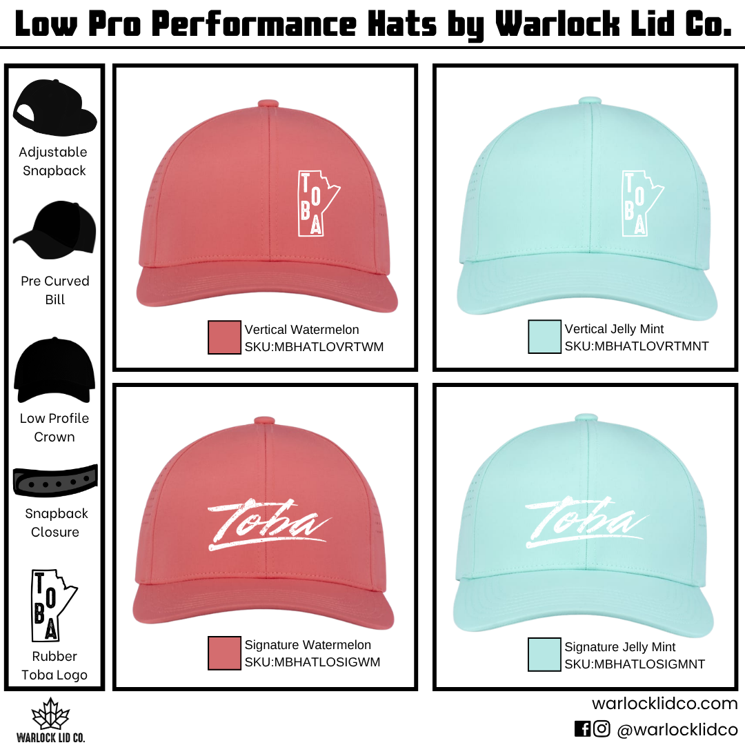 Toba Low Profile Performance Headwear