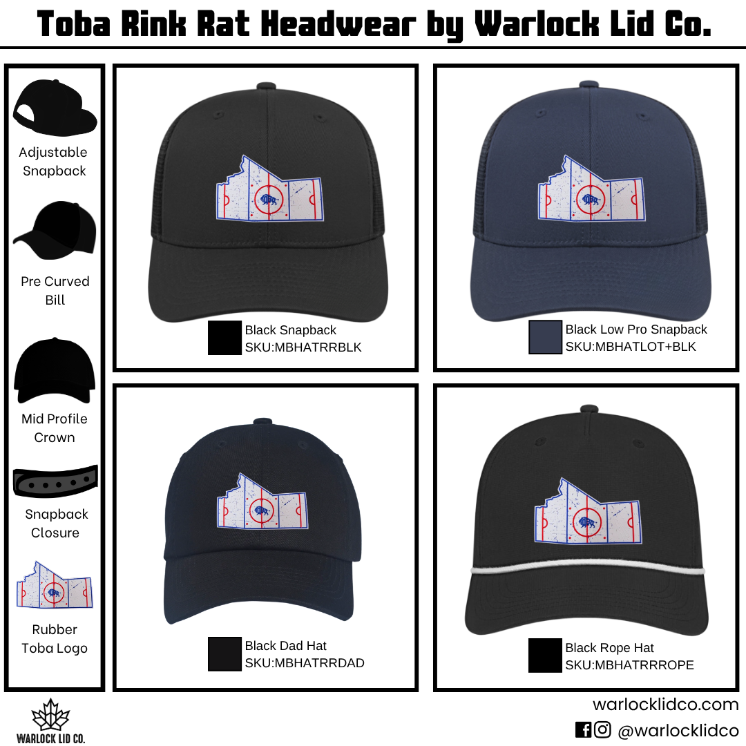 Toba Rink Snapback Hats