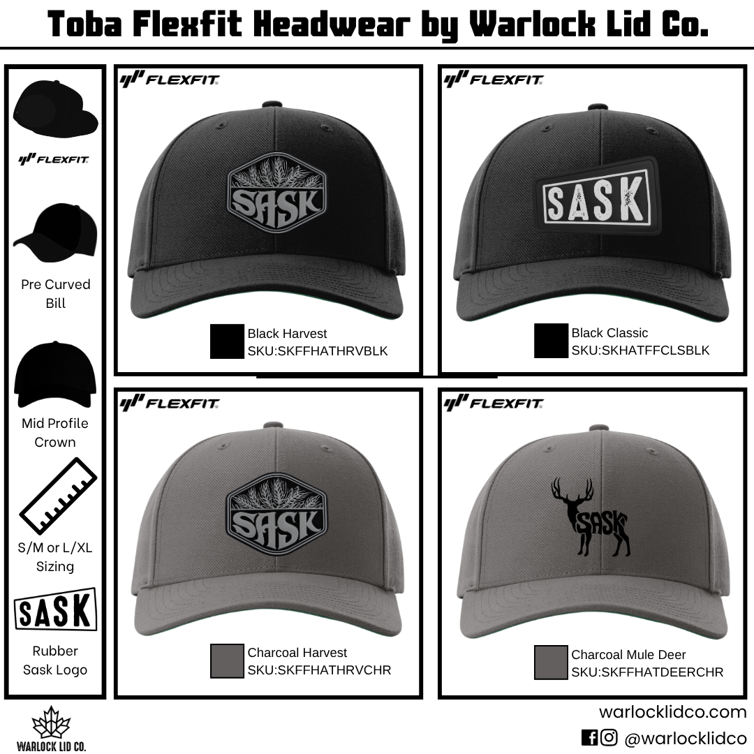Sask FlexFit Hats