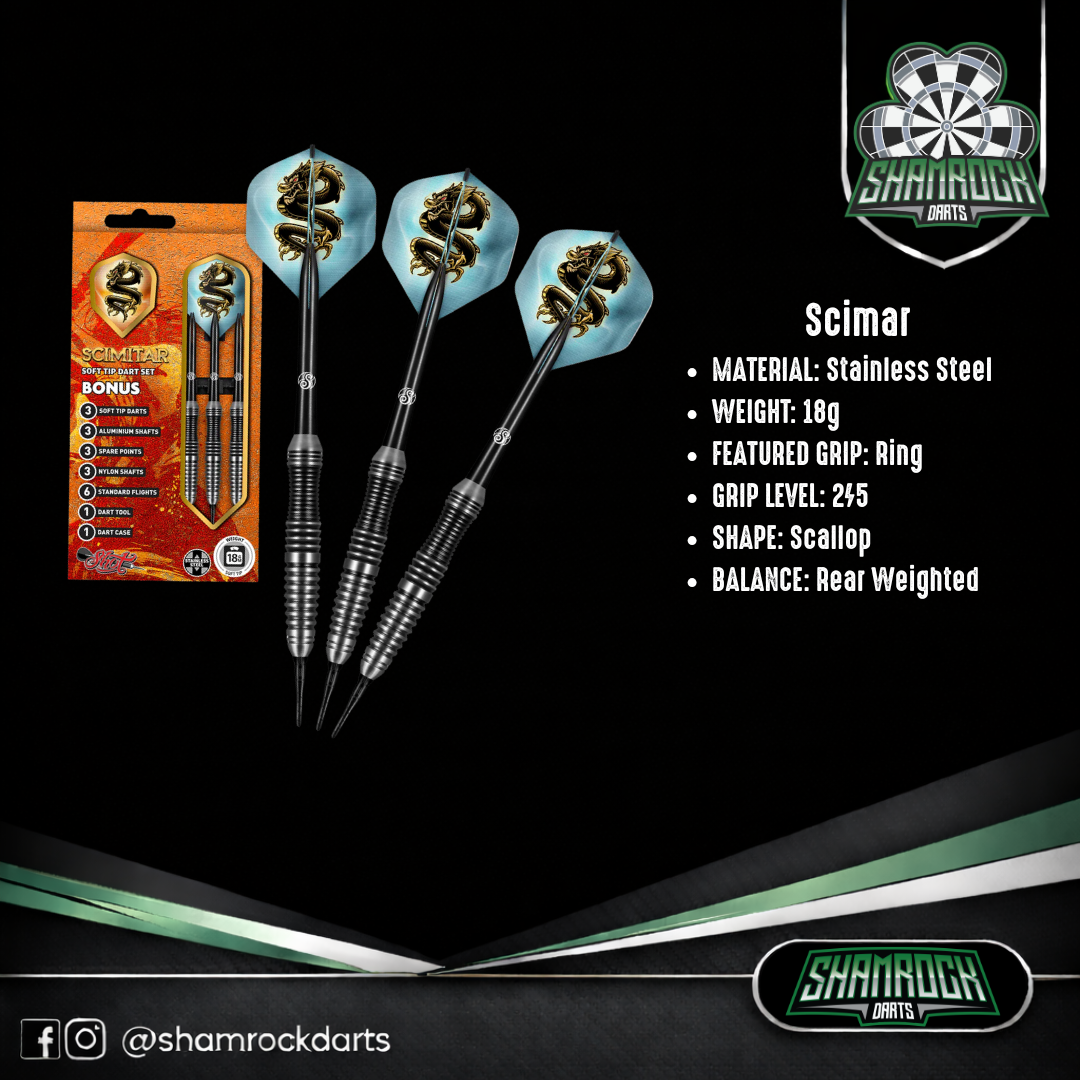 Scimitar Soft Tip Dart Set
