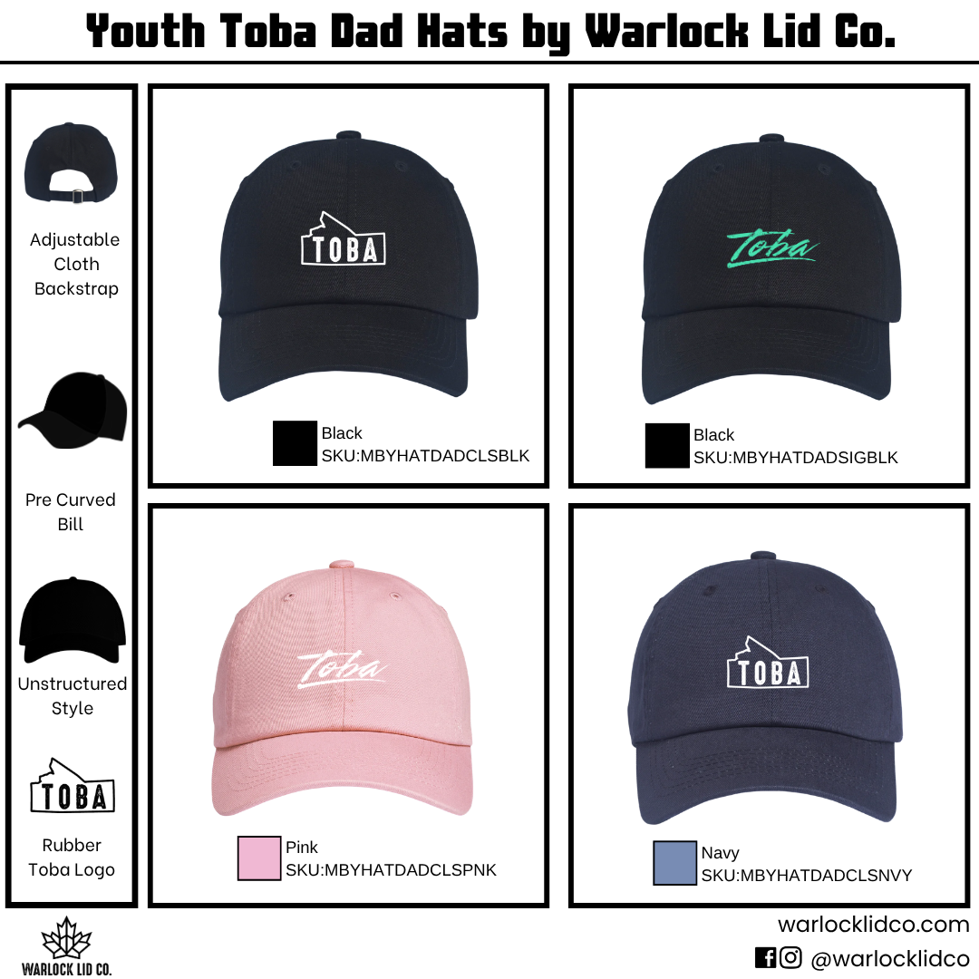 Youth Toba Dad Hats