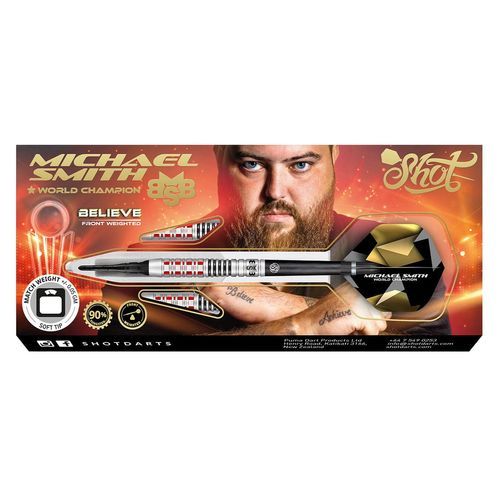 Michael Smith Believe Soft Tip Dart Set