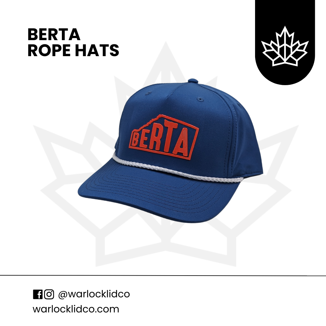 Berta Rope Hats Warlock Lid Co Adjustable Snapback Cap