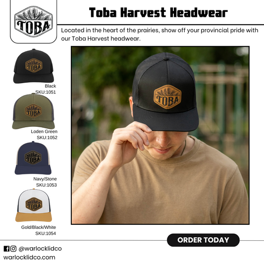 Toba Harvest Snapback Hats  | Warlock Lid Co | Adjustable Cap