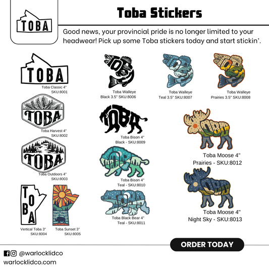 Toba Stickers