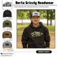 Berta Grizzly Headwear | Warlock Lid Co | Adjustable Snapback