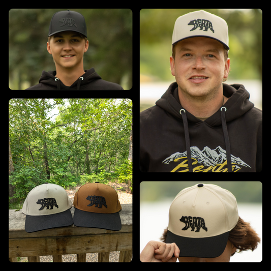 Berta Grizzly 5 Panel Hats