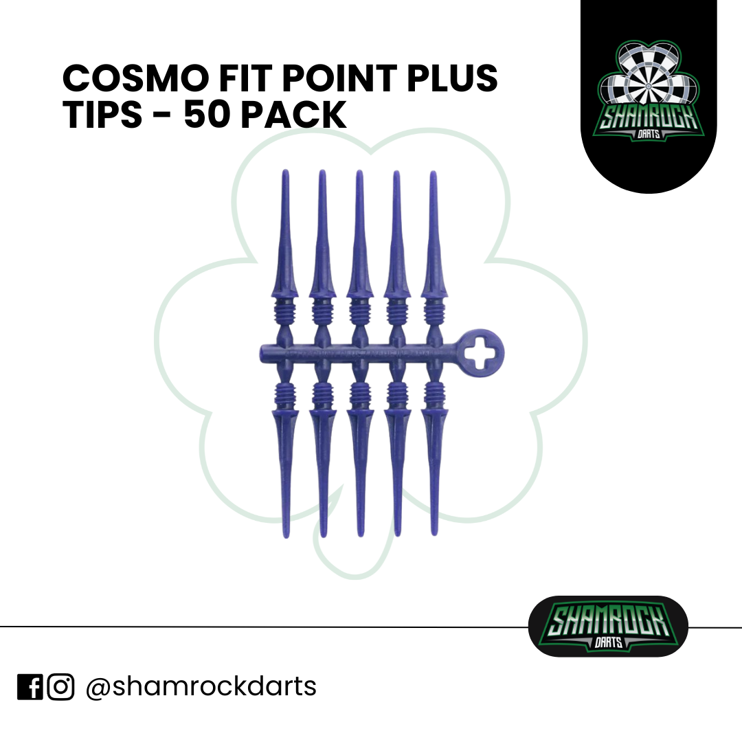 Cosmo Fit Point Plus Tips - 50 Pack