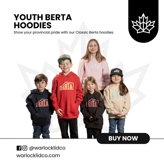 Youth Berta Hoodies | Warlock Lid Co