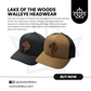 Lake of the Woods Walleye Snapback Hats | Warlock Lid Co | Adjustable | Ontario