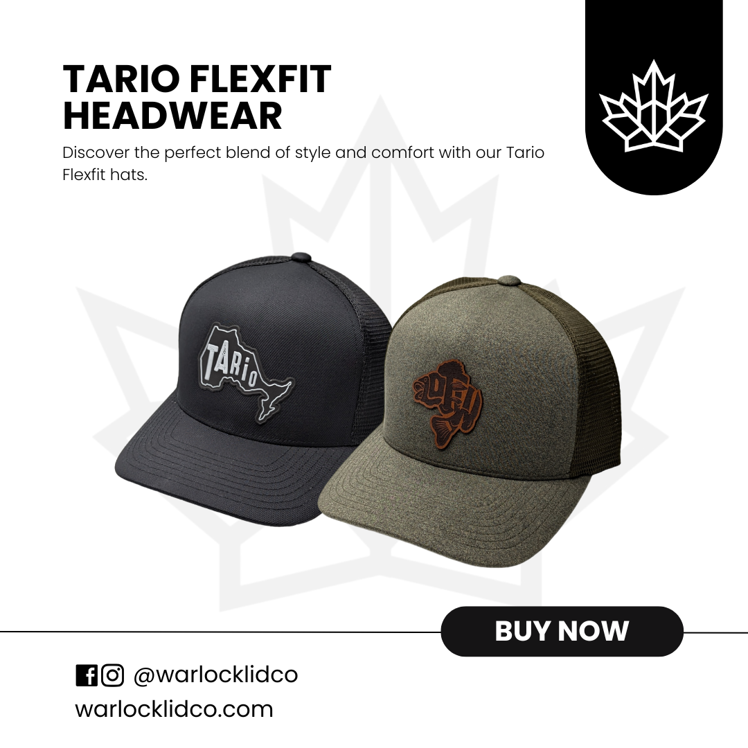 Tario Flexfit Hats | Warlock Lid Co | Lake Of The Woods