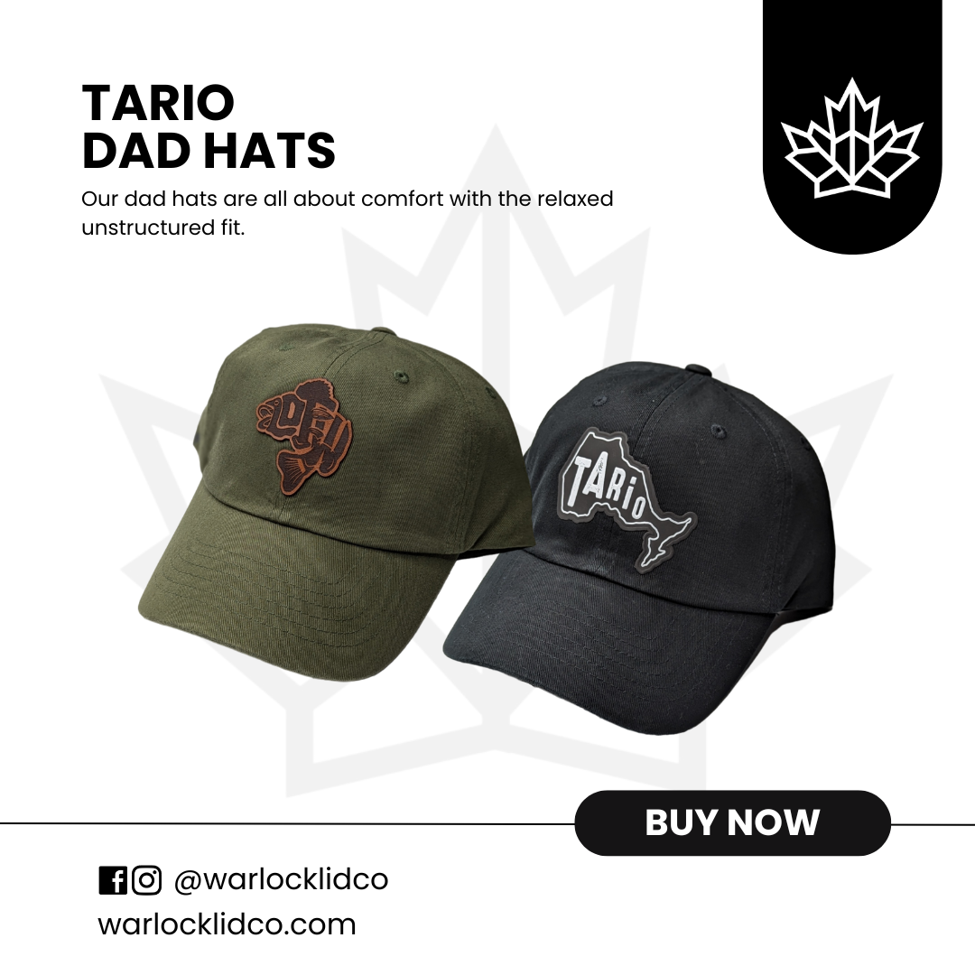 Tario Dad Hats | Warlock Lid Co | Unstructured Adjustable | Lake of the Woods