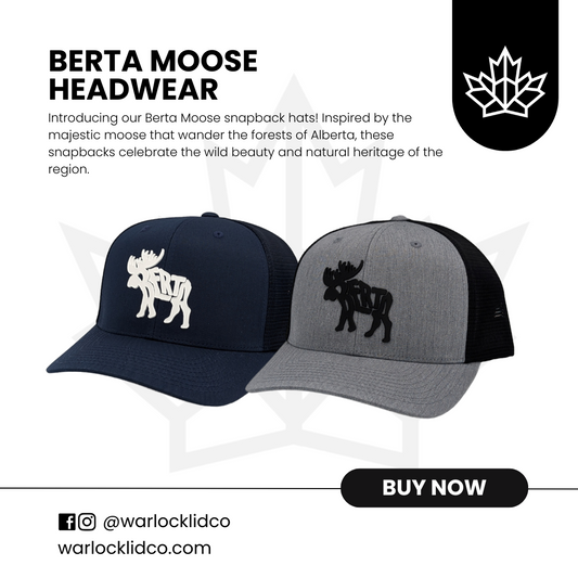 Berta Moose Headwear | Warlock Lid Co | Adjustable Snapback