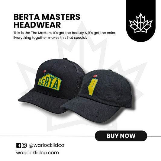 Berta Masters Headwear | Warlock Lid Co | Adjustable | Flexfit | Dad Hat