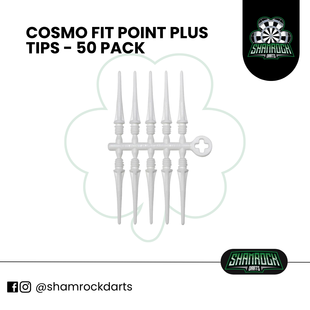 Cosmo Fit Point Plus Tips - 50 Pack