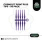 Cosmo Fit Point Plus Tips - 50 Pack