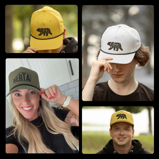 Berta Rope Hats | Warlock Lid Co | Adjustable Snapback Cap