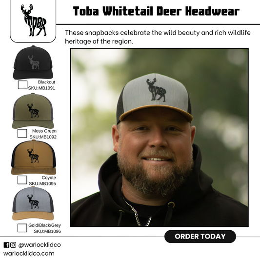 Toba White Tail Deer Snapbacks