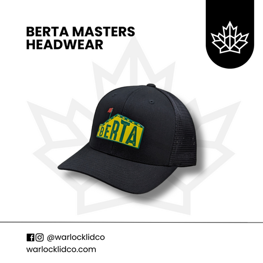 Berta Masters Headwear | Warlock Lid Co | Adjustable | Flexfit | Dad Hat