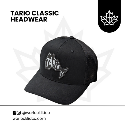 Tario Classic Snapback Hats | Warlock Lid Co | Adjustable Trucker Cap