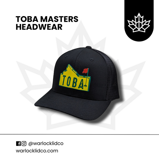 Toba Masters Golf Hat | Warlock Lid Co | Adjustable | Flexfit