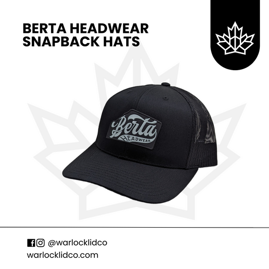 Berta Headwear Snapbacks | Warlock Lid Co | Adjustable Trucker Hat