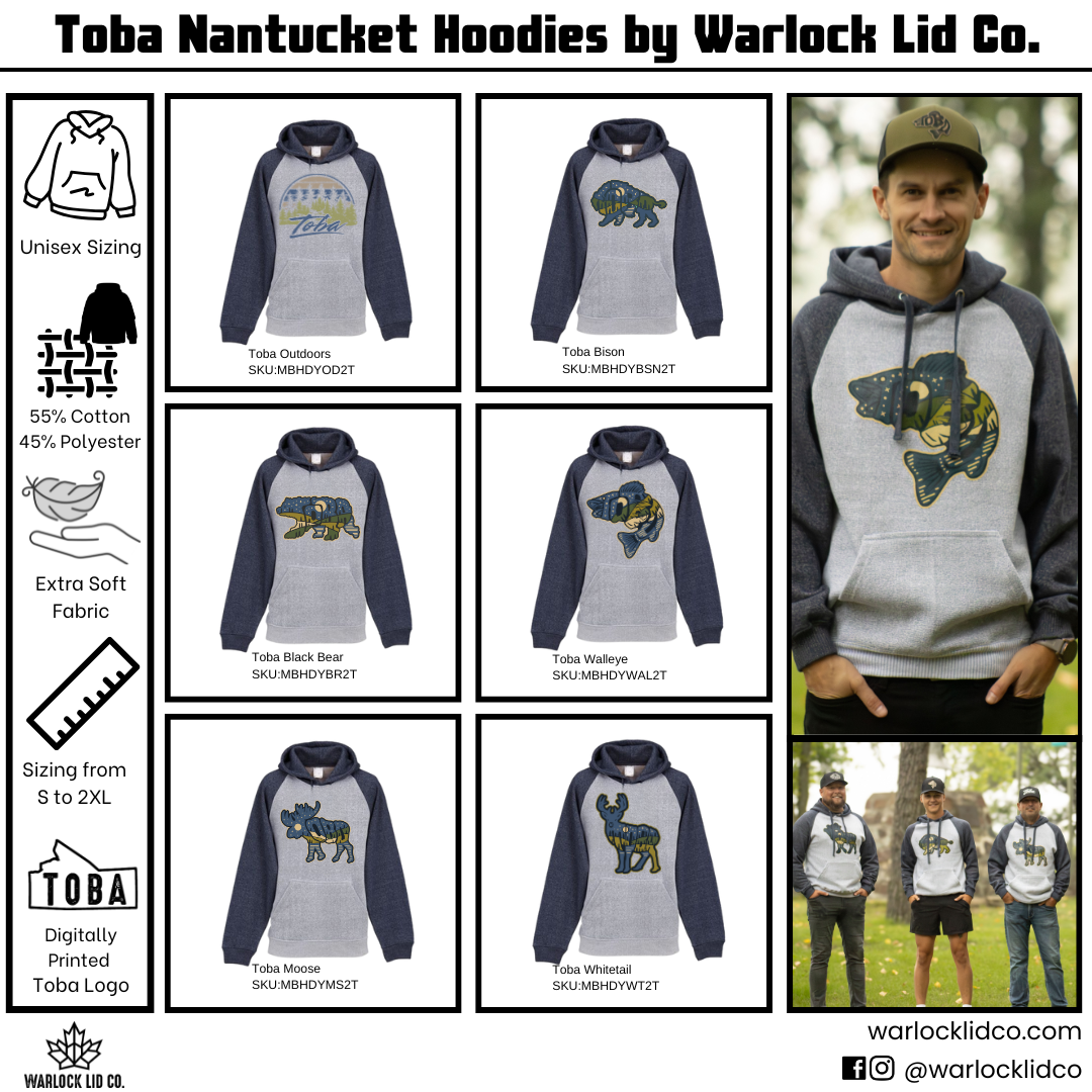 Toba Nantucket 2 Tone Hoodies