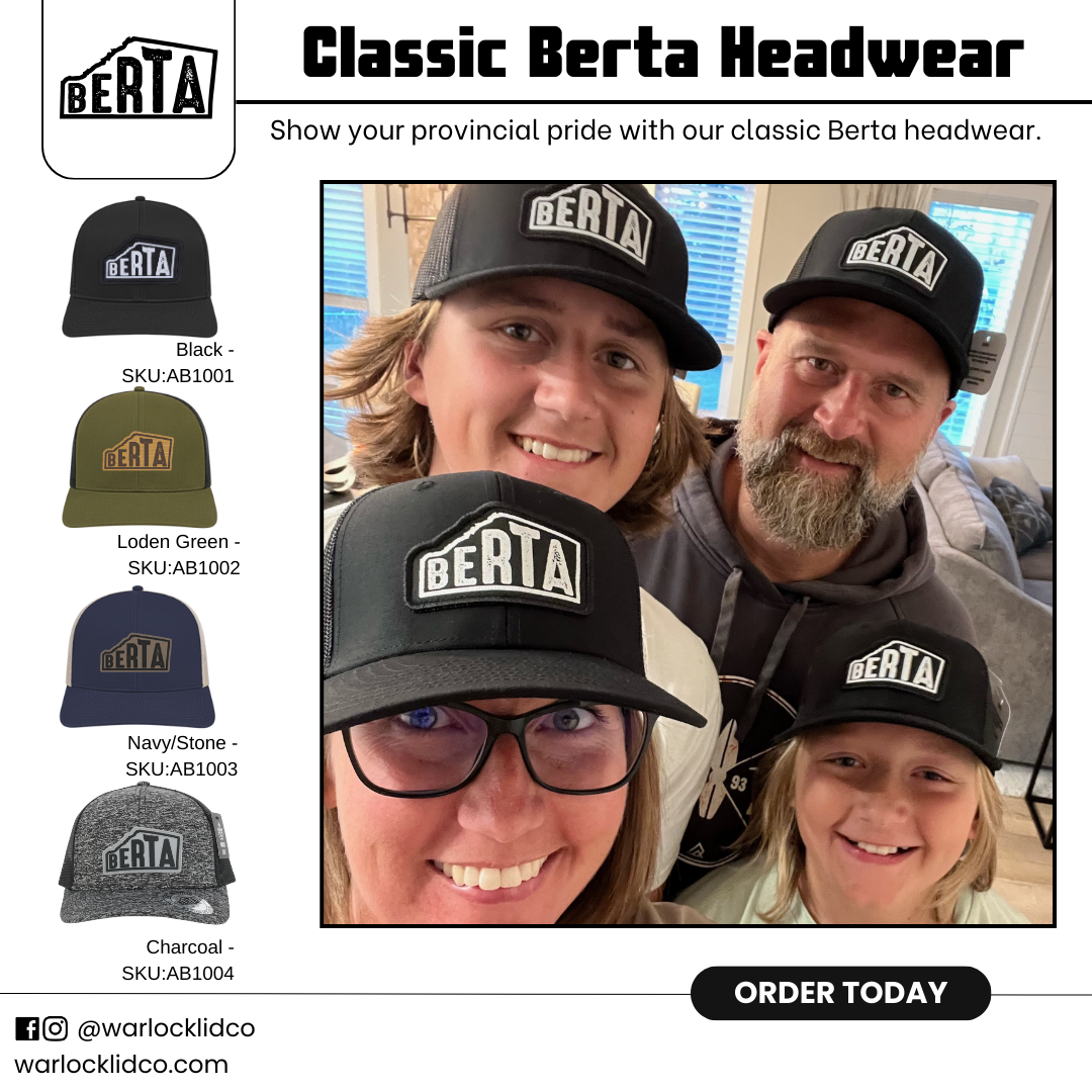 Berta Classic Snapback Hats | Warlock Lid Co | Adjustable Trucker Cap