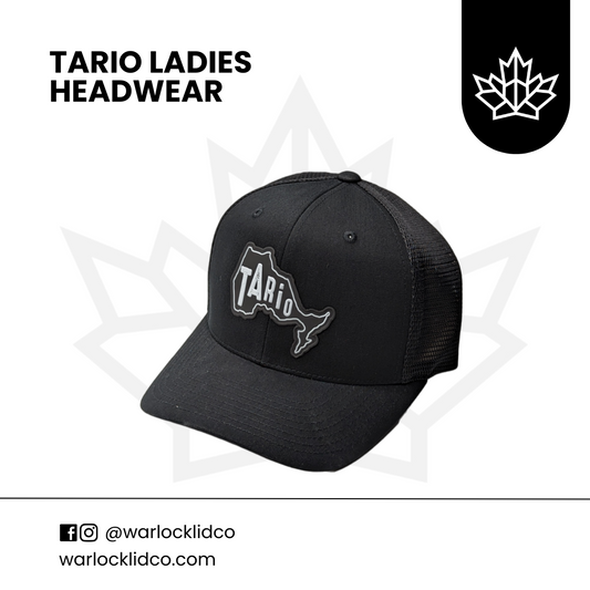 Tario Ladies Hats | Warlock Lid Co | Adjustable Snapback | High Ponytail | Lake of the Woods