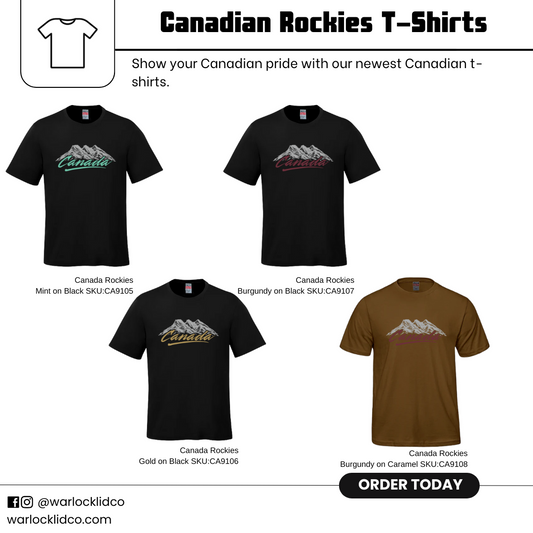 Ladies Canadian Rockies T-shirts