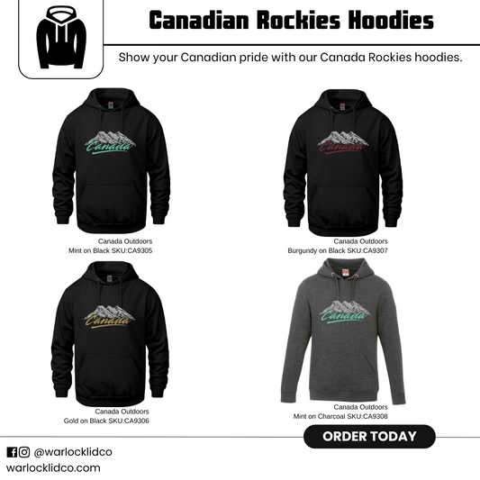 Canadian Rockies Hoodies