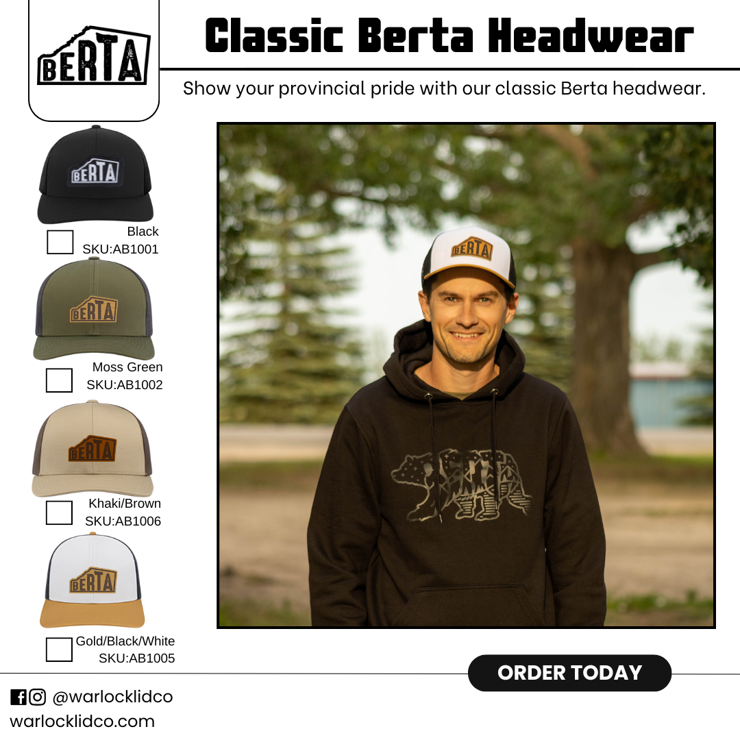 Berta Classic Snapback Hats | Warlock Lid Co | Adjustable Trucker Cap