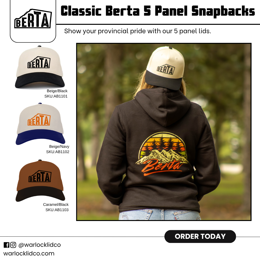 Berta Classic 5 Panel Hats
