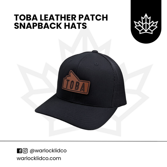 Build Your Own Toba Leather Patch Snapback Hat