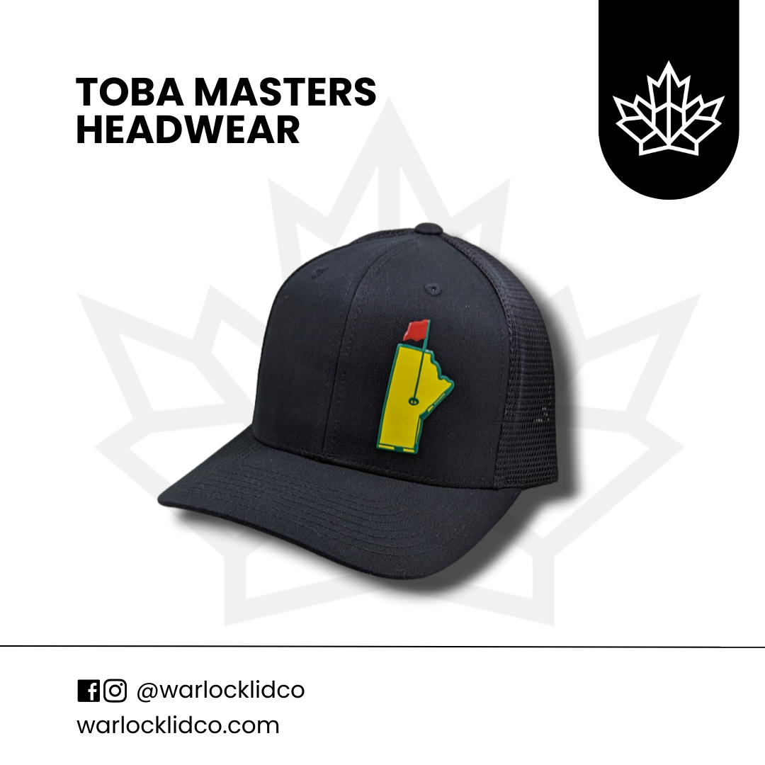Toba Masters Golf Hat | Warlock Lid Co | Adjustable | Flexfit
