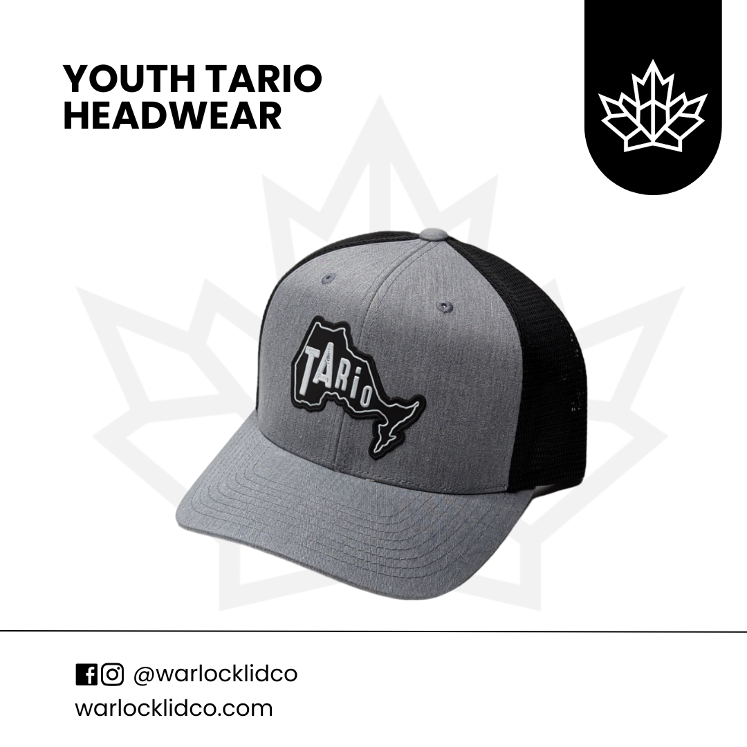 Youth Tario Hats | Warlock Lid Co | Lake Of The Woods | Adjustable Snapback