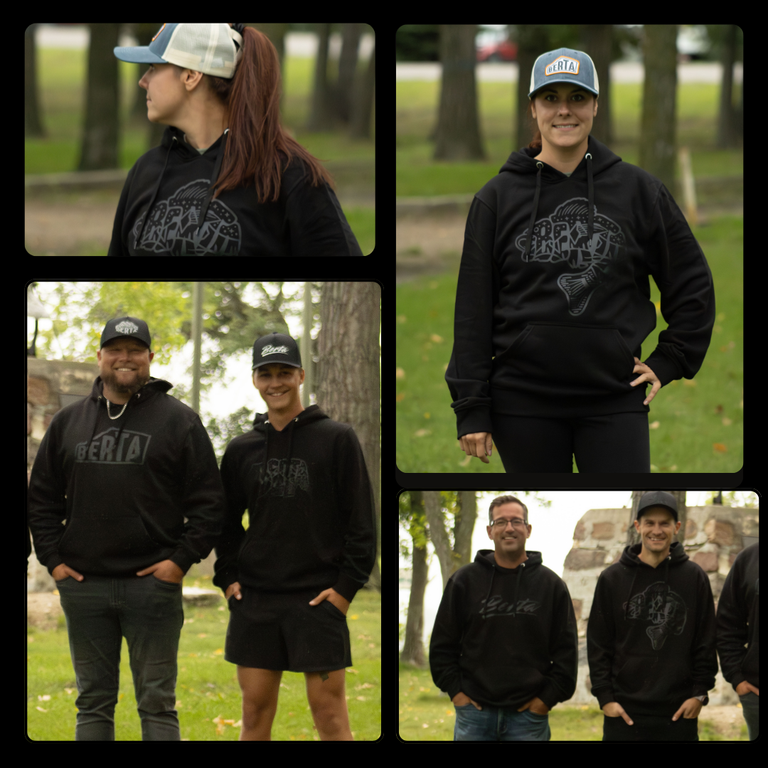 Berta Blackout Hoodies