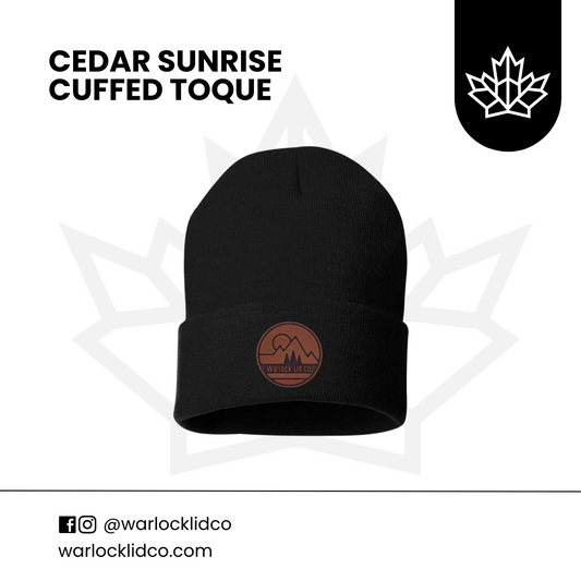 Cedar Sunrise Toque | Warlock Lid Co