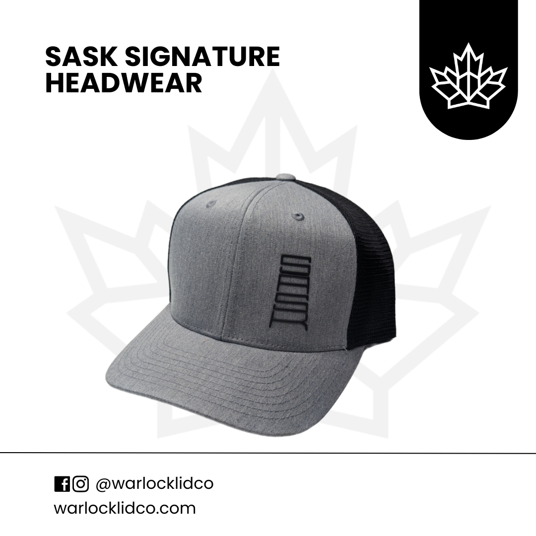 Sask Signature Snapback Hats | Warlock Lid Co