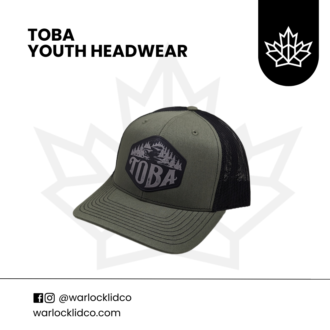 Toba Youth Snapback Hats | Warlock Lid Co | Adjustable