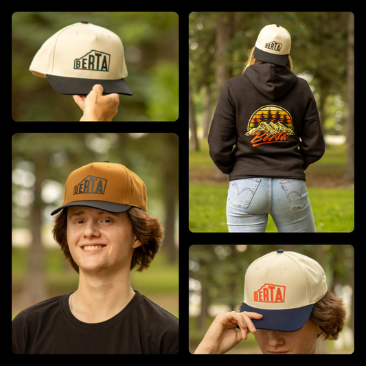 Berta Classic 5 Panel Hats