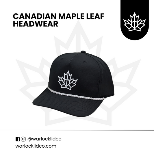 Canadian Maple Leaf Snapback Hats | Warlock Lid Co