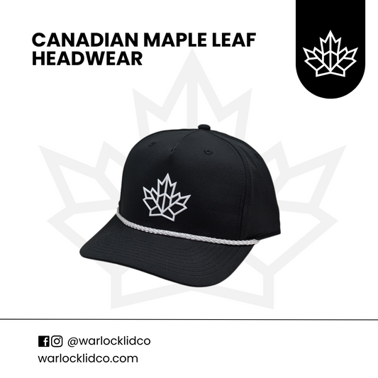 Canadian Maple Leaf Rope Hats | Warlock Lid Co