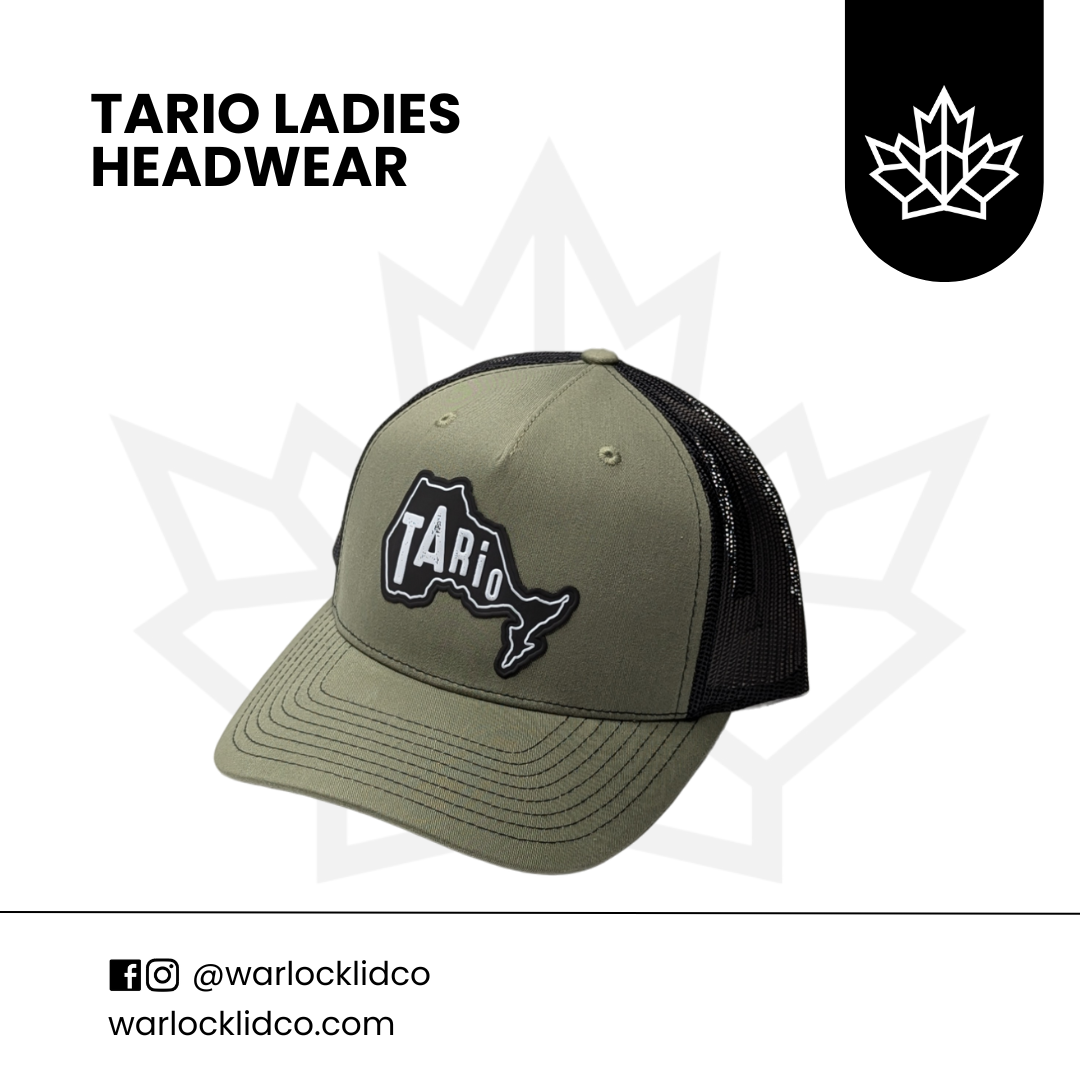 Tario Ladies Hats | Warlock Lid Co | Adjustable Snapback | High Ponytail | Lake of the Woods