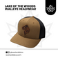 Lake of the Woods Walleye Snapback Hats | Warlock Lid Co | Adjustable | Ontario